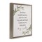 Stupell Industries Grieving Inspirational Heartfelt Phrase Framed Floater Canvas Wall Art